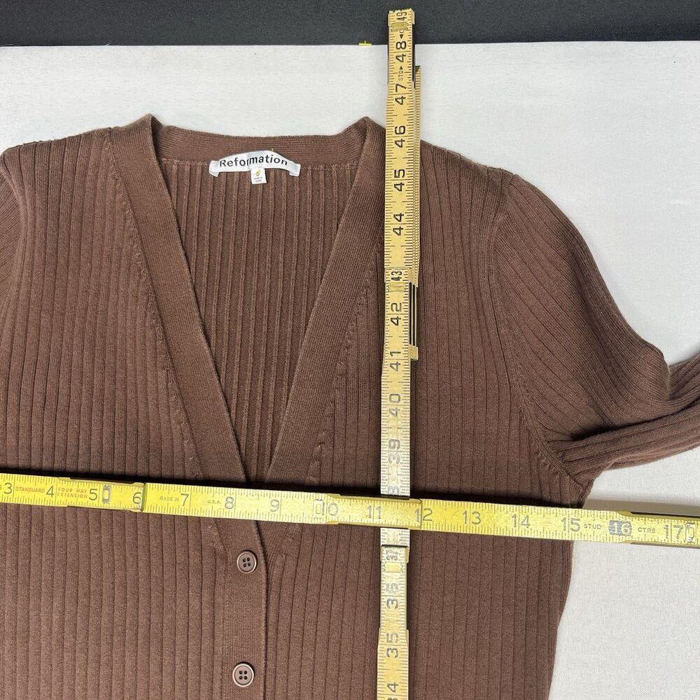 Reformation Ribbed Sweater Dress - Picture 5 of 9